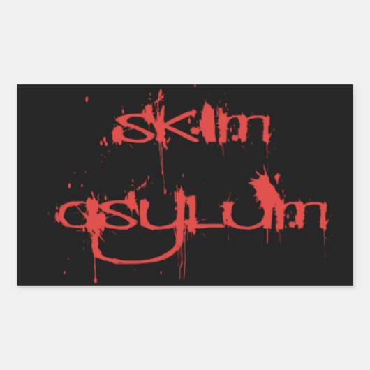 Aufkleber (Rechteck) (Vorderseite)