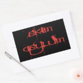 Aufkleber (Rechteck) (Umschlag)