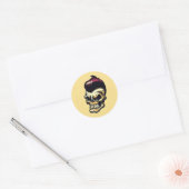 Aufkleber "ROCKABILLY SKULL" (Umschlag)