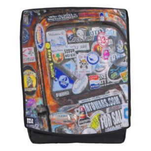 Aufkleber Rucksack