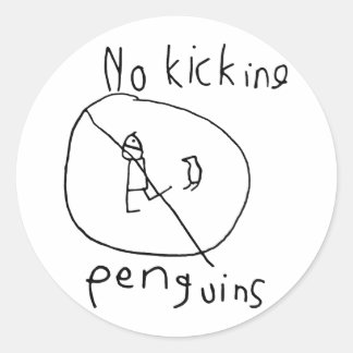 Aufkleber! Runder Aufkleber