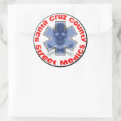 Aufkleber - Santa Cruz Landkreis Street Medics (Tasche)