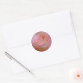 Aufkleber Schöne Rosa Rose (Umschlag)