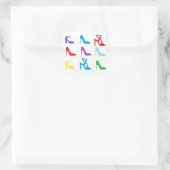 Aufkleber "Schuhe" (Tasche)