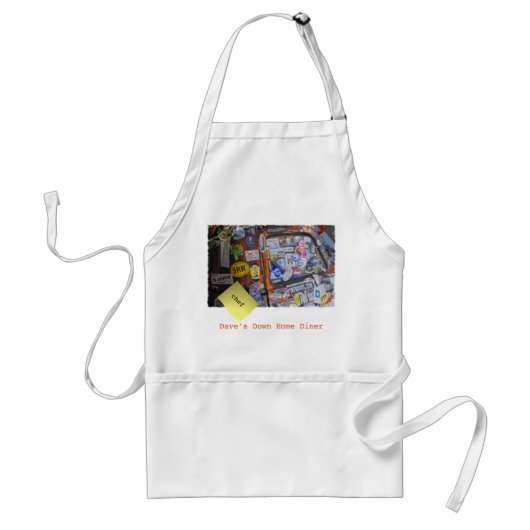 Aufkleber Schürze (Vorne)