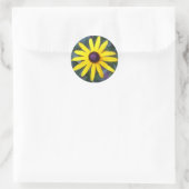 Aufkleber - Schwarz-Mit Augen Susan (Tasche)