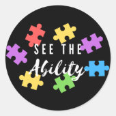 Aufkleber "See The Ability" (Vorderseite)