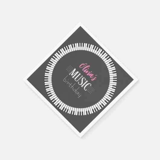 Aufkleber Serviette (Ecke)