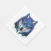 Aufkleber Serviette (Ecke)