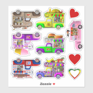 Aufkleber-Set für Lastkraftwagen Aufkleber