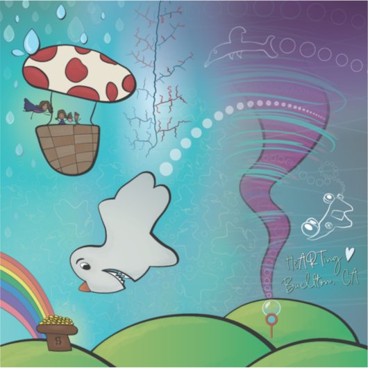 Aufkleber — Sharknado (Vorderseite)