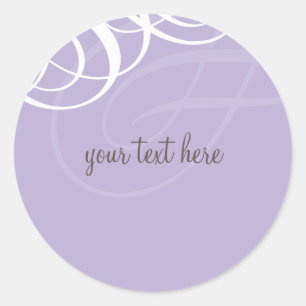 AUFKLEBER-SIEGEL:: Designer-Mode 1 Runder Aufkleber