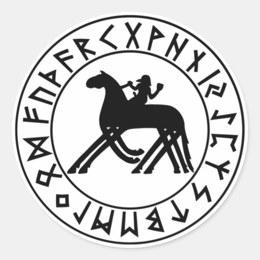 Aufkleber Sleipnir Shield (Vorderseite)