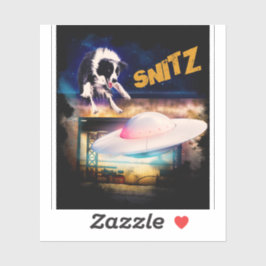 Aufkleber Snitz von Bobs Saucer Repair