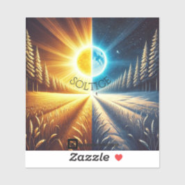 Aufkleber "Solstice"