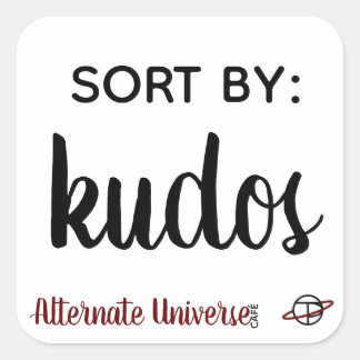Aufkleber "Sortieren nach: Kudos"