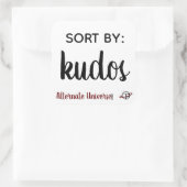 Aufkleber "Sortieren nach: Kudos" (Tasche)
