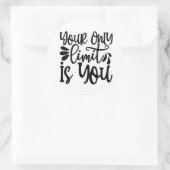 Aufkleber-Squad: Spaß machen Runder Aufkleber (Tasche)