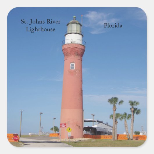 Aufkleber St. Johns River Lighthouse (Vorderseite)