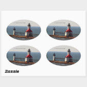 Aufkleber St. Joseph North Pierhead Lights (Blatt)