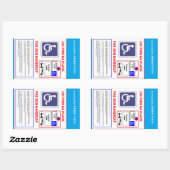 AUFKLEBER STATION (Blatt)