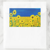 Aufkleber "Stehend für die Demokratie" (Tasche)