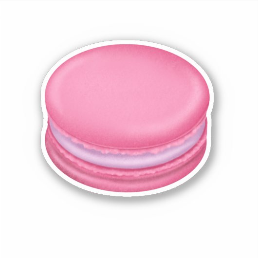 Aufkleber & Stickers pink macaron (Vorderseite)