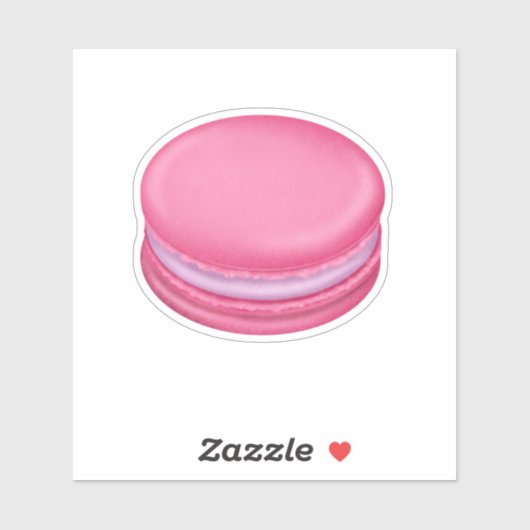 Aufkleber & Stickers pink macaron (Blatt)