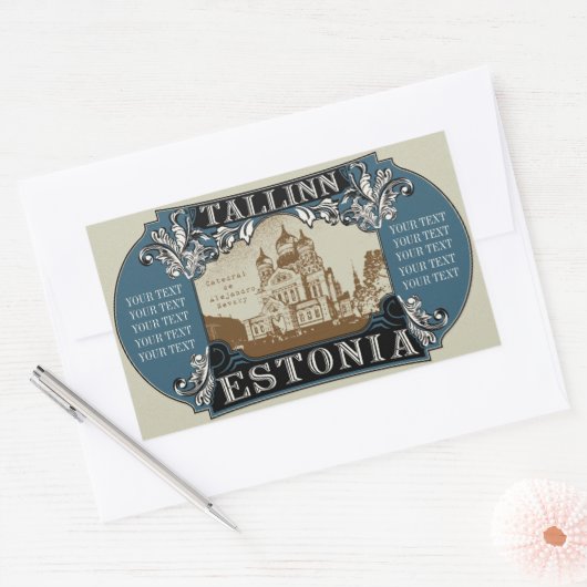 Aufkleber Tallinn (Umschlag)