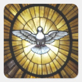 Aufkleber — Taube (Vorderseite)