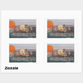 Aufkleber: Teatime Rechteckiger Aufkleber (Blatt)