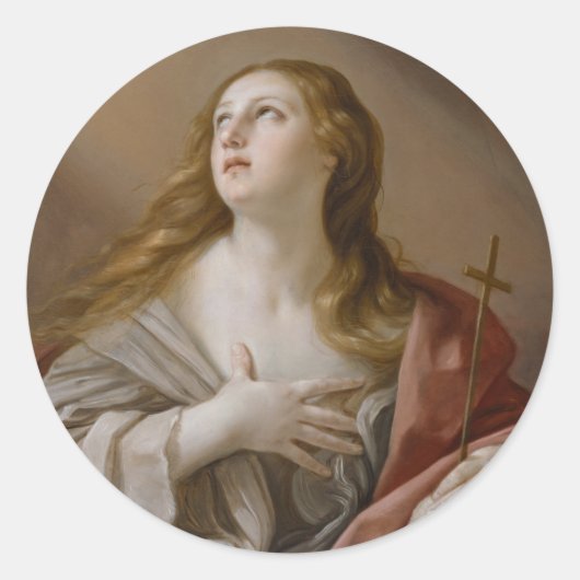 Aufkleber "The Penitent Magdalene" (Vorderseite)