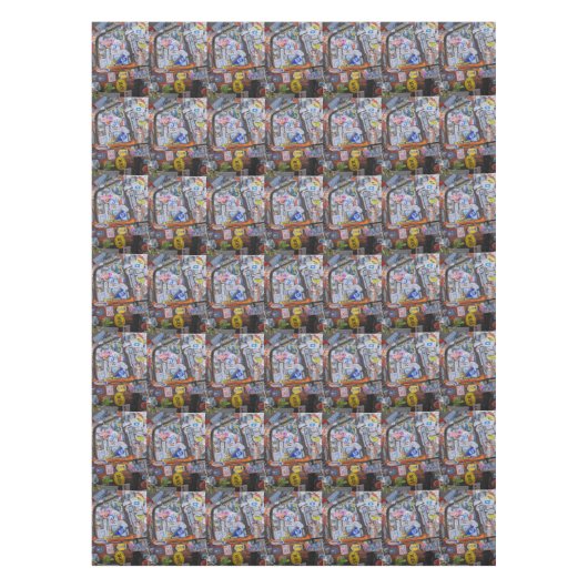 Aufkleber Tischdecke (Vorderseite)