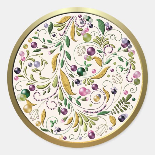 Aufkleber - Toskanischer Kreis (Vorderseite)