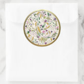 Aufkleber - Toskanischer Kreis (Tasche)