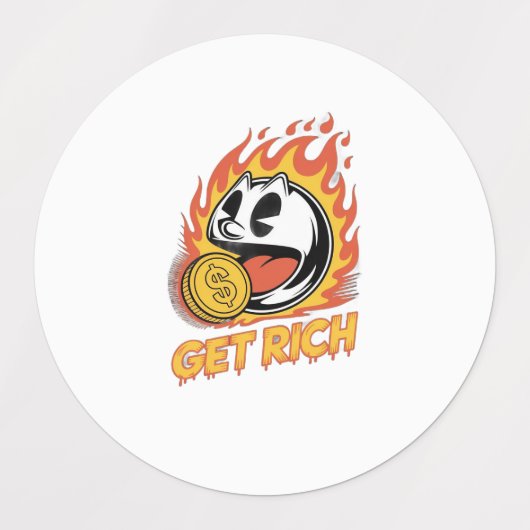 Aufkleber und Etiketten (Design 1)