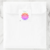 Aufkleber und Etiketten mit Chakra-Energie (Tasche)