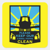 Aufkleber und Schilder für Narrowboat (Vorderseite)