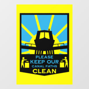 Aufkleber und Schilder für Narrowboat