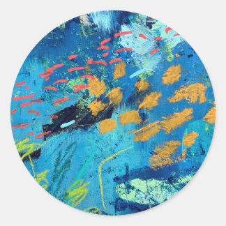 Aufkleber und Siegel im Blackfish-Design