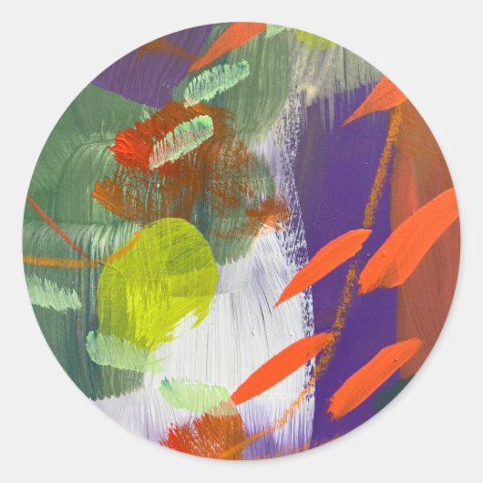 Aufkleber und Siegel im Herbst fallen beim Design (Vorderseite)