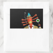 Aufkleber "Verdächtige Alien" (Tasche)