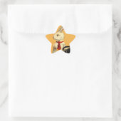 Aufkleber Vintag Anthro Magic Hat Trick Rabbit Har (Tasche)