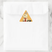 Aufkleber Vintag Anthro Magic Hat Trick Rabbit Har (Tasche)