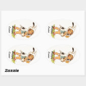 Aufkleber Vintag Antike Niedlich Ostern Sonniger A (Blatt)