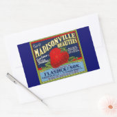 Aufkleber Vintag Madisonville LA Strawberry Advert (Umschlag)