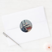 Aufkleber Vintag New Orleans Steamboat Paddle Rive (Umschlag)