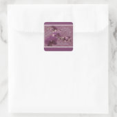 Aufkleber Vintage-Blumenmuster (Tasche)