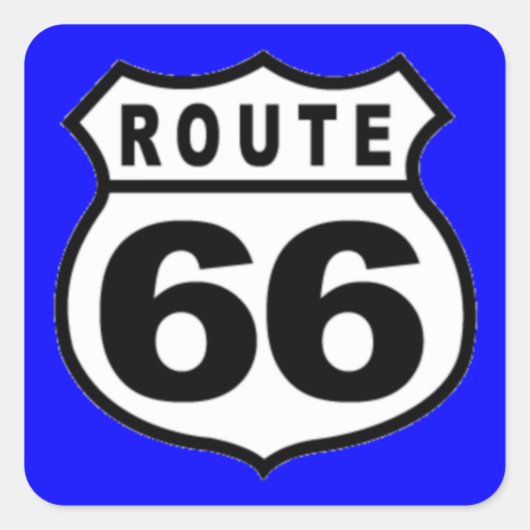 Aufkleber - VINTAGE ROUTE 66 AMERIKANA VATER'S DAY (Vorderseite)