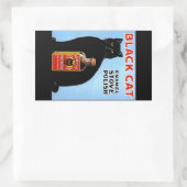 Aufkleber Vintage Werbung Black Cat Stove Polnisch (Tasche)